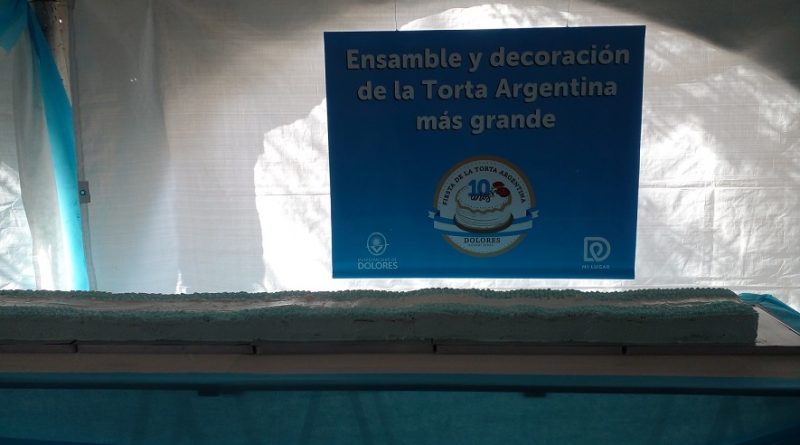Dolores: presentan la Torta más grande de Argentina